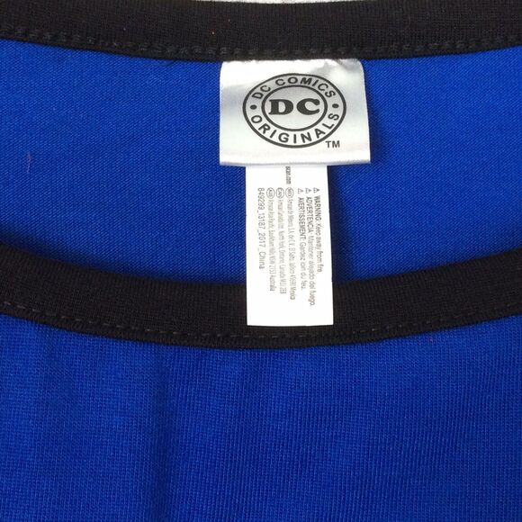 DC Superhero Girls Supergirl Costume Halloween Child's Size M/L Long Sleeve Top - Picture 5 of 12